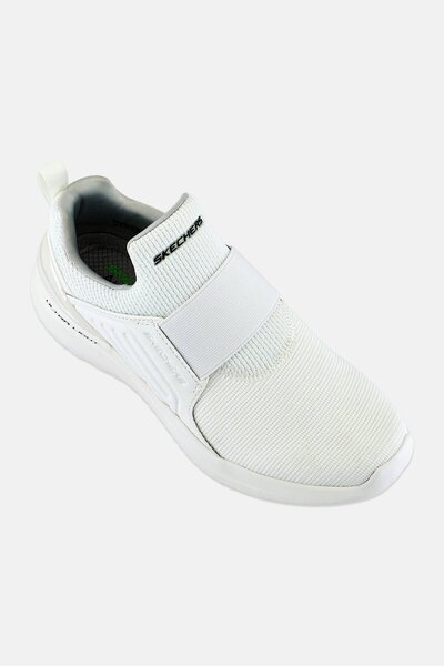 SKECHERS Men Bounder 20-Balmore Slip On Outdoor Sneakers, White