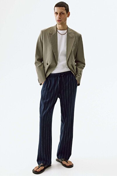 H&M Relaxed Fit Linen-blend trousers