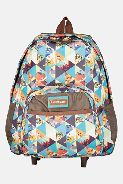 Disney Kids Boy The Lion Guard Trolley Backpack, Tan