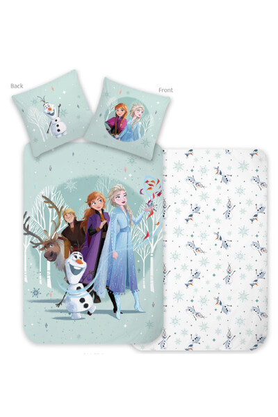 Disney Frozen Disney Regatul de gheață Forest Adventure set de lenjerie de pa...