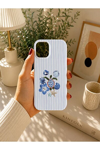lirius.co İphone 13/14/15 Uyumlu Silikon Içi Kadife Lansman Desenli Premium T...