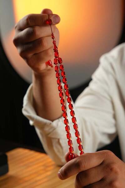 dergah tesbih Special Design with Capsule System and New Fire-I Amber Prayer ...