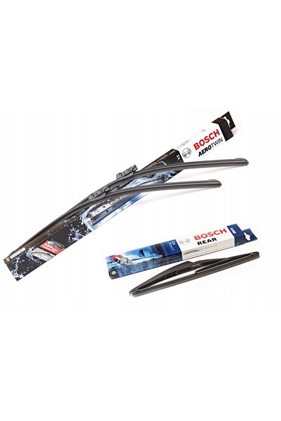 Bosch Set of Aerotwin front wipers 600x340mm rear 290mm Ford Ka II