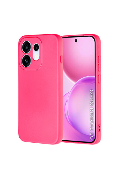 Techsuit Θήκη για Oppo Reno16, SoftFlex, αντικραδασμική προστασία, φούξια