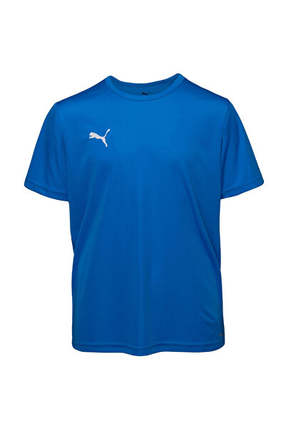 Puma Sportovní tričko - Modrá - Běžný střih