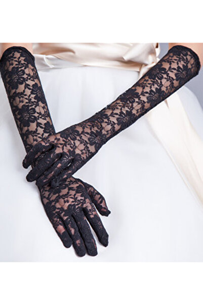 OEM Manusi din dantela, elegante de culore albe, negre