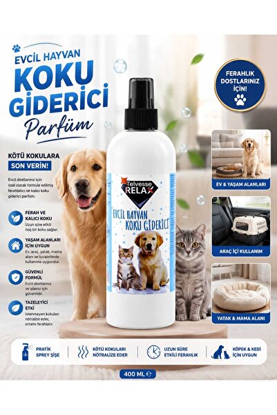Telvesse Relax Evcil Hayvan Koku Giderici 400 ml