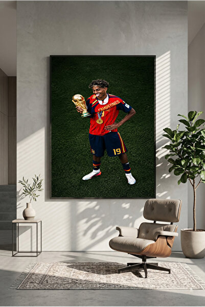 postercraft Lamine Yamal Icon Ahşap Tablo Poster (Çerçevesiz) 2
