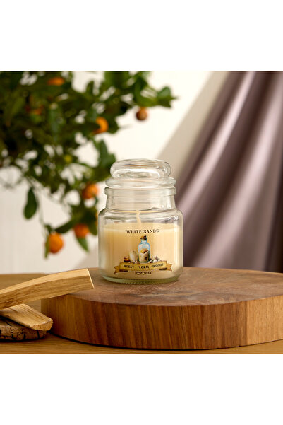 Karaca Home Terapi Calm Beyaz Kum Kokulu Mum 65 Gr