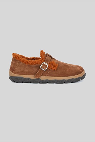 Eschi Genuine Suede Leather Buckle Sabo Loafer – Comfortable Sole Casual Shoe...