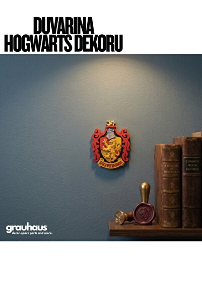 GRAUHAUS Harry Potter Gryffindor Arması Duvar Dekoru