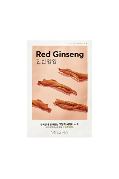 Missha Airy Fit Sheet Mask - Red Ginseng