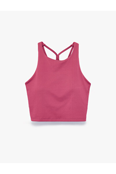 Koton Slim Fit Cross Back Strap Sports Bra
