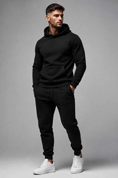EFFRENATU Unisex Character Hooded Sweatshirt Set - Face and All-Over Surface ...