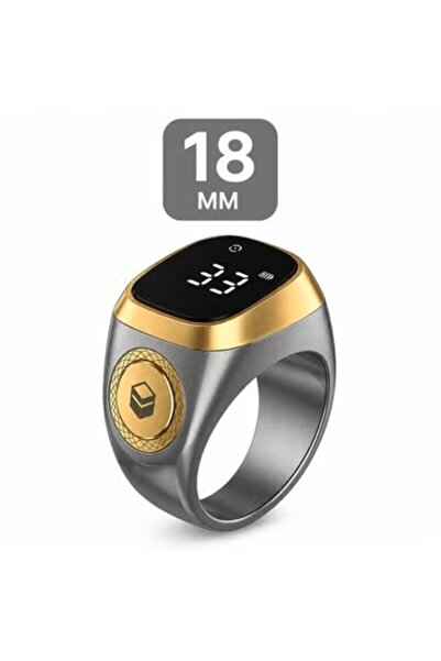 iqibla خاتم تسبيح ذكي Zikr Ring Lite E01 مع شاشة رقمية وعداد تسبيح إلكتروني و...