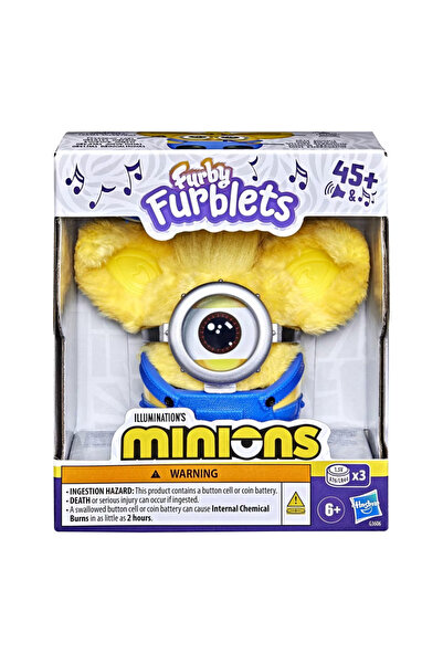 Furby INTERACTIVE MINIONS FUR FURBLET GOLD (#G3606)