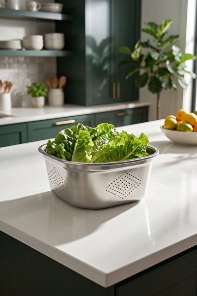 ACAR Steelock Stainless Steel Strainer - 26 cm