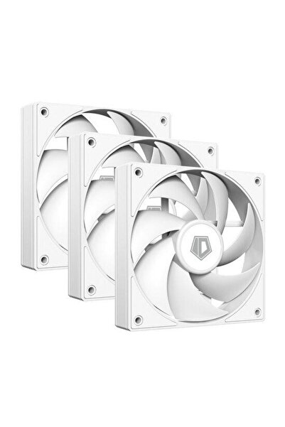 ID-COOLİNG AF-125 120mm White 3-Fan Set
