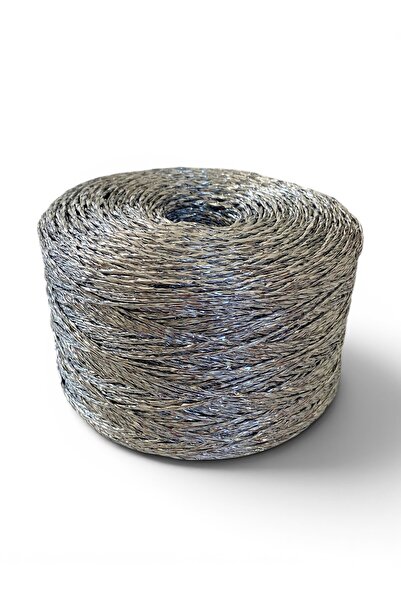 woyarts Premium sjajna metalna rafija pređa 250 gr, upletena pređa za torbe, ...