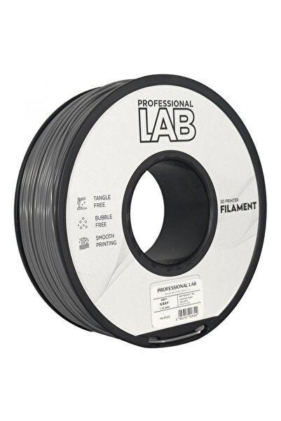Professional LAB 3D Νήμα 1.75mm 1kg Γκρι ABS+ 220-250°C