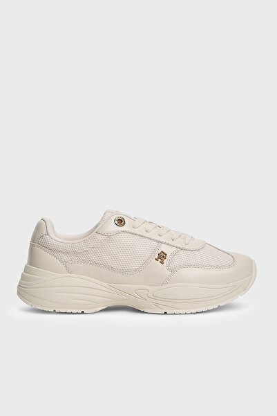 Tommy Hilfiger Logolu Deri Sneaker Ayakkabı Kadın AYAKKABI FW0FW09413 AEO