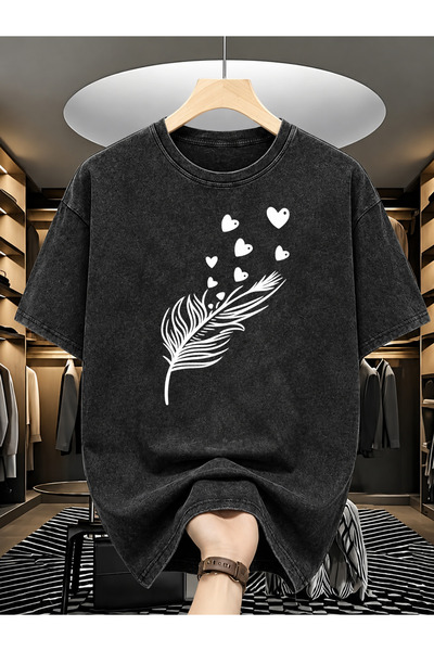 Prekarya design Unisex Oversize Vintage Washed Street Style Street Fashion Co...