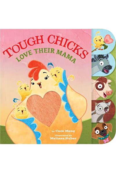 Houghton Mifflin Harcourt Tough Chicks Love Their Mama cu filete, cu textură ...