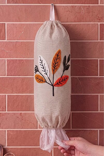 Rivaİstanbul Natura Kasso Punch Bag Holder & Cloth Bag Organizer