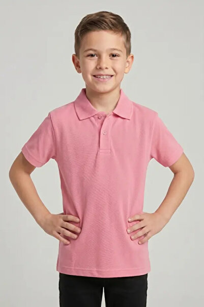 NACAR STORE Children's Unisex Cotton Polo Collar Short Sleeve School Uniform ...