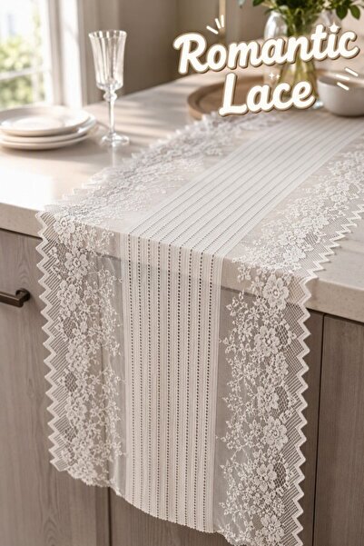Generic 1 Polyester Lace Table Runner Decorative Cover Vintage Boho Floral St...