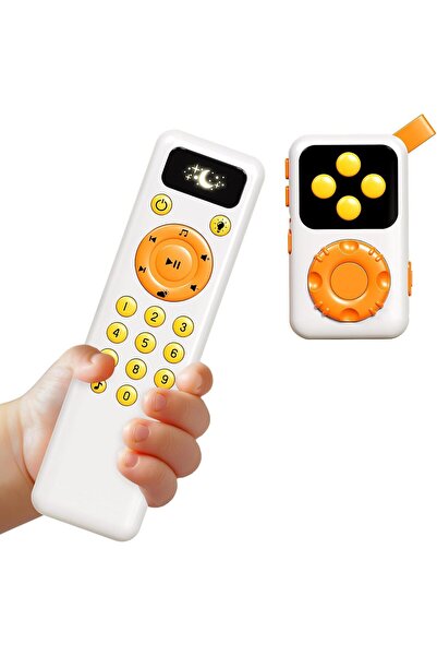 KASTWAVE Baby Remote Control Toy, Realistic Controller for Toddlers, Early Nu...