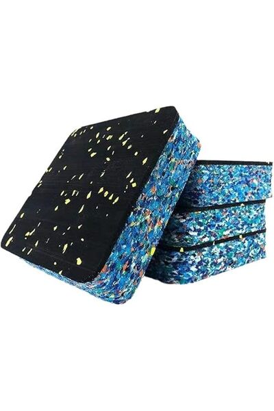 Tazweeq 16 Pack Exercise Equipment Mat, Rubber Foam Padding, Sound Isolation ...