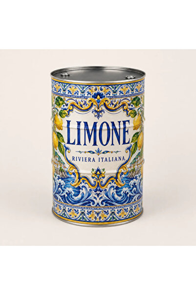 Generic Brand Masă tip butoi personalizată CISKO Limone – Riviera Italiana