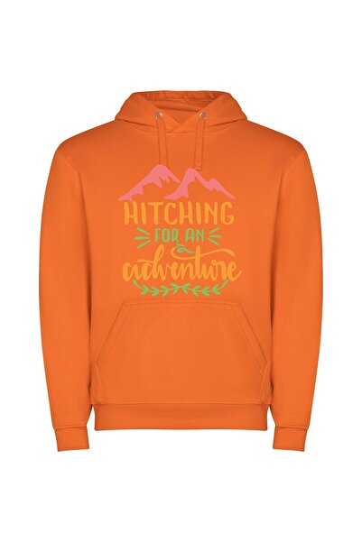 iLovePrints Mountainous Wanderlust: Artistic Adventures Φούτερ με κουκούλα σε...