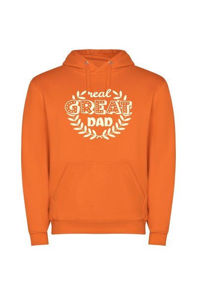 iLovePrints Great Dad Wreath or Daddy's Great Wreath Φούτερ με κουκούλα σε χρ...