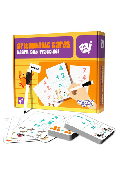 woopie Flashcard-uri educative pentru învățarea numărării