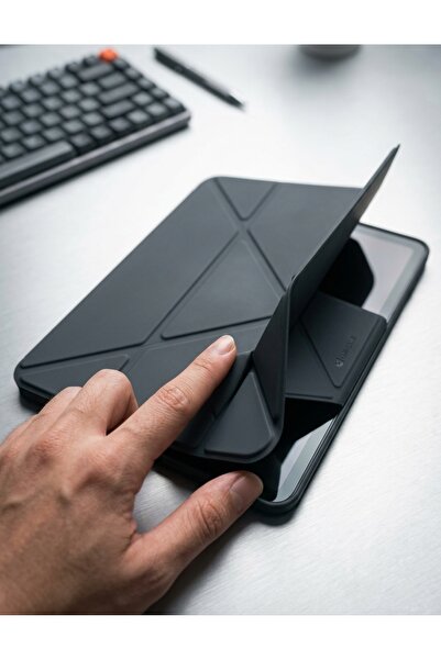 iPad 10. Nesil (10.9") / 11. Nesil A16 Uyumlu Origami Katlanır Standlı Kılıf
