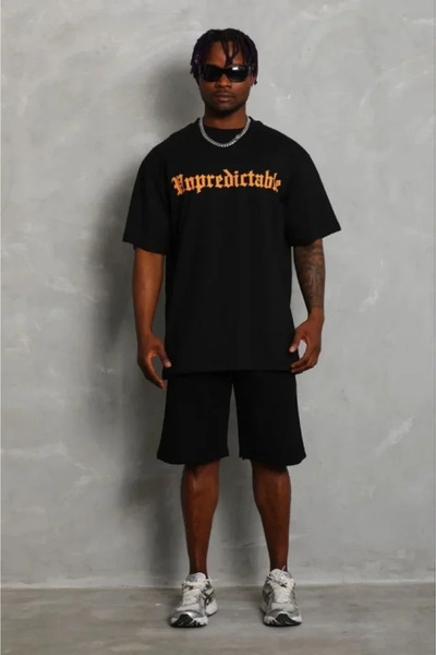 Generic Brand Men's Printed T-Shirt Short Sleeve Crew Neck Regular Fit Comfor...