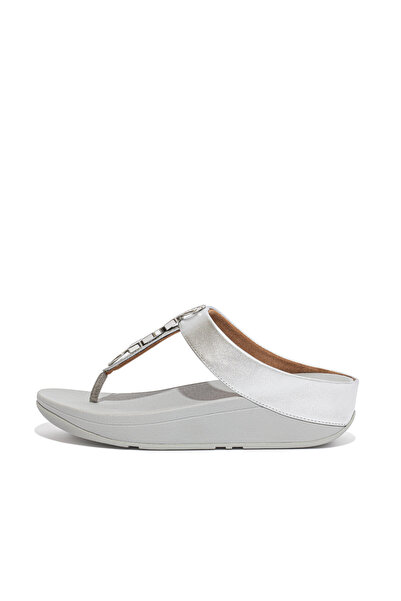 Fitflop Women's Fino Stone Trim Toe-Post Sandals