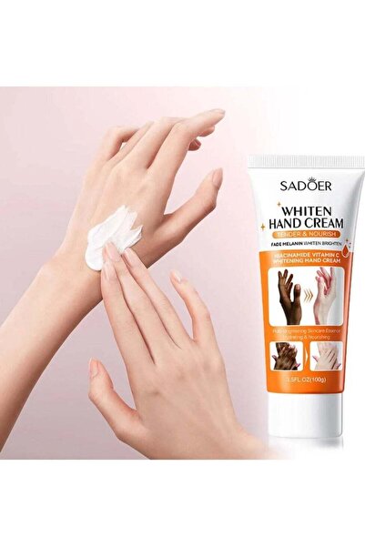 SADOER -Moisturizing Hand Cream, Gentle Nourishing, Non-Greasy, Whitening, Be...