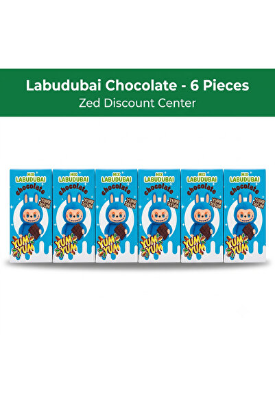 KUTLU ÇİKOLATA Ciocolată Labudubai - 6 Bucăți - Cutie Albastră