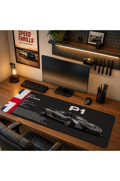 RUGRUMBA FLG1003 40x90cm Gaming Player XL Mousepad cu margini cusute, dimensi...