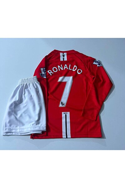 Forma Manchester/united Moskova 2008 Sezonu Cristiano Ronaldo Uzun Kol Çocuk ...