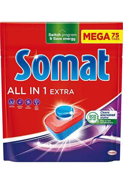 OEM Detergent pentru mașina de spălat vase all in 1 extra, 75 buc