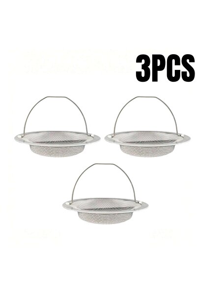 Choice 3PCS 1/3pcs Kitchen Sink Strainer W/Handle, RV Kitchen Sink Sink Waste...