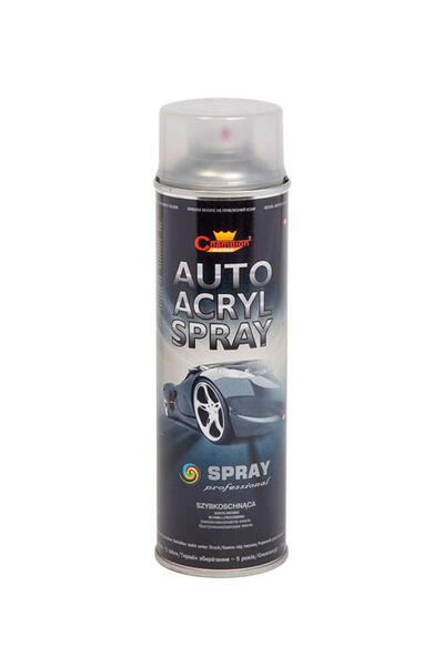 Champion Color Vopsea spray 500ml Acrilică Profesională. Lac transparent