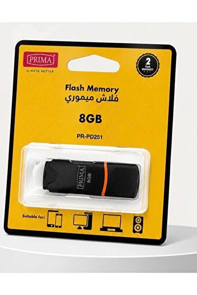 Generic Brand فلاش ميموري PRIMA سعة 8 جيجابايت USB