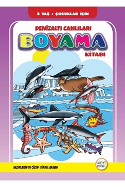 Gülbey Yayınları كتاب تلوين بحري مع صور الغواصات