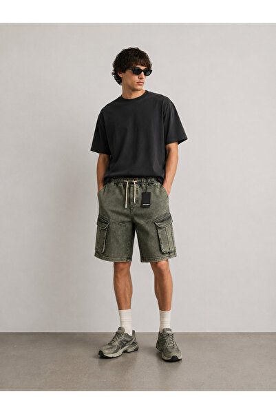 Generic Brand Stone Washed Shorts