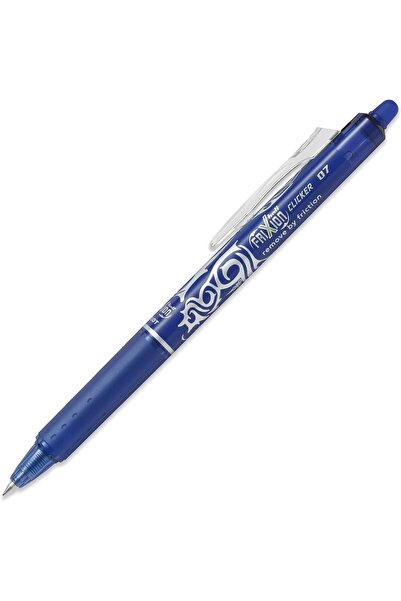 Genel Markalar Pilot Frixion Clicker Silinebilir Jel Kalem 0,7 mm Mavi 2 Kalem + 6 Yedek Refill